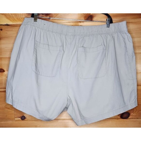 Lane Bryant Pull On Plus Size Short Plus Size 22 Tan Lightweight Pockets - Picture 11 of 13